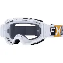 Antiparras Maverick Prime MX Blanco/Dorado