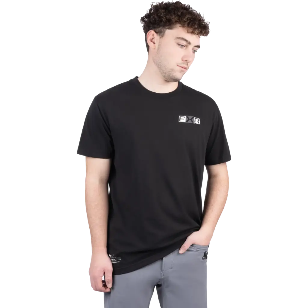 Remera Podium Pro Black/White