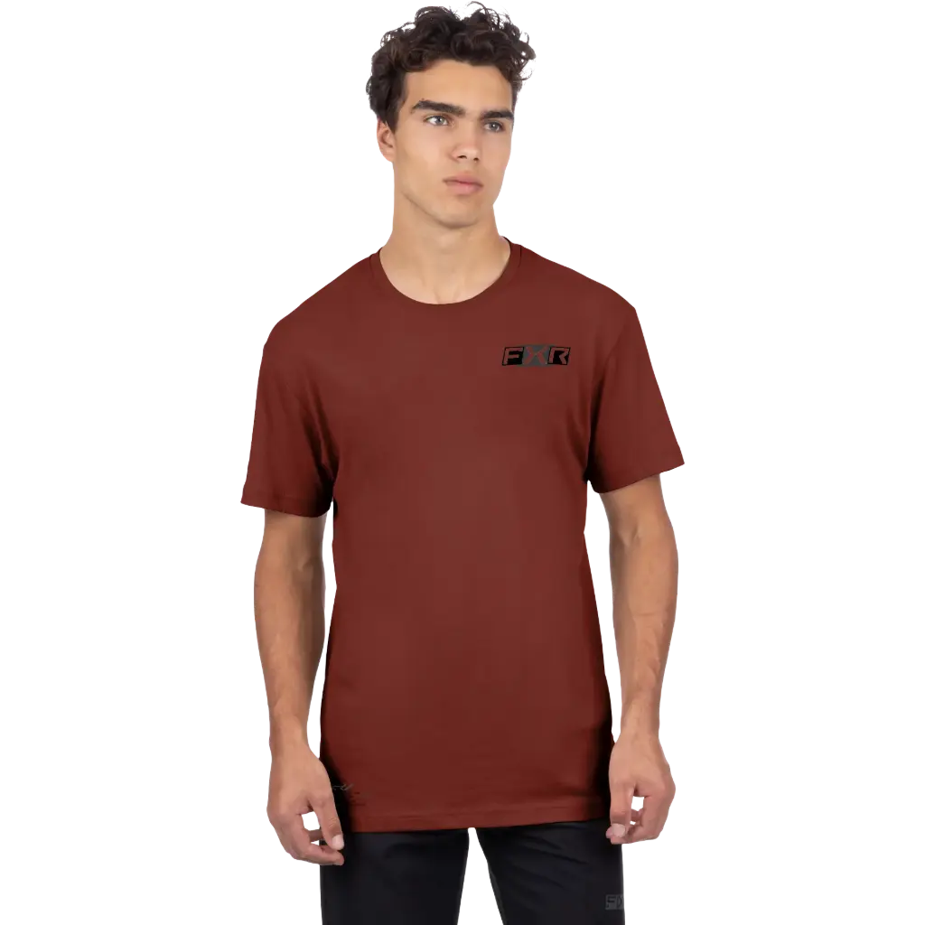 Remeras Podium Pro Oxblood/Black