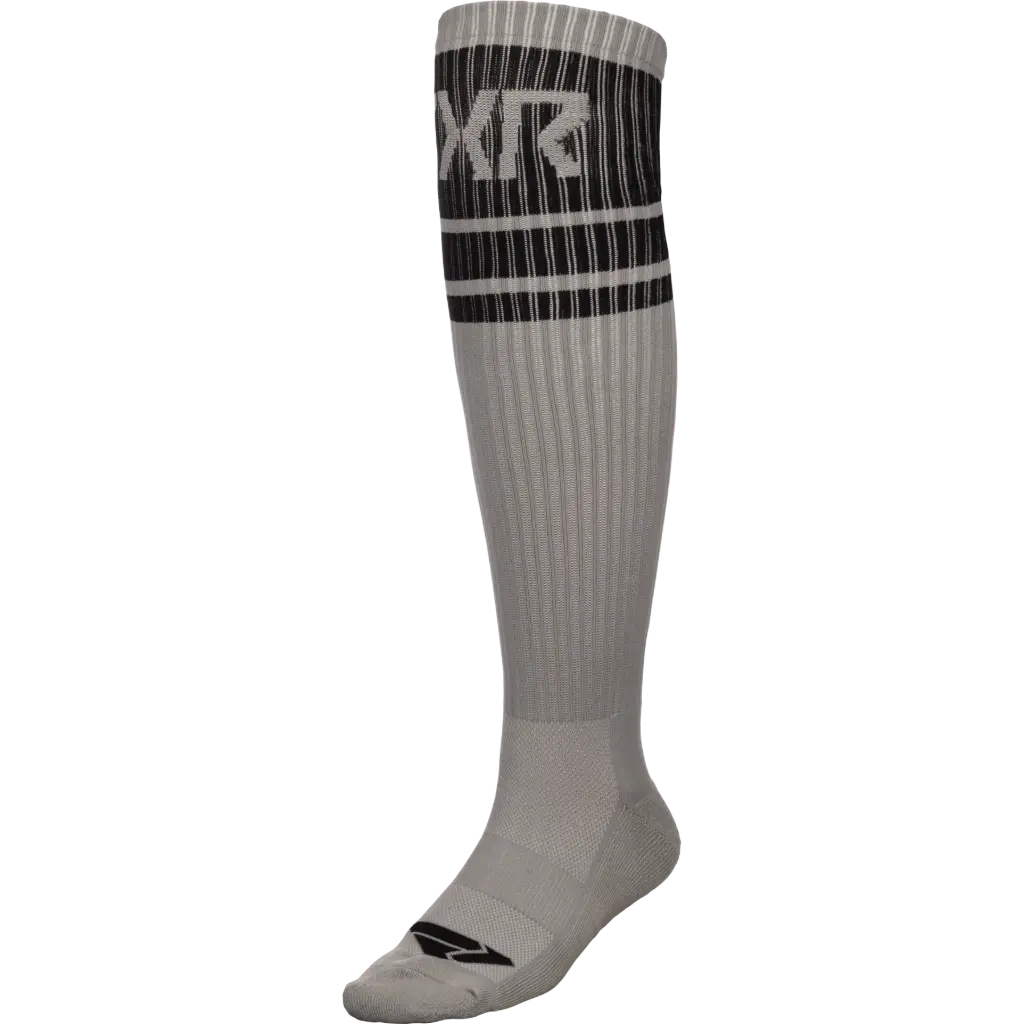 Medias Moto Sock Grey/Black