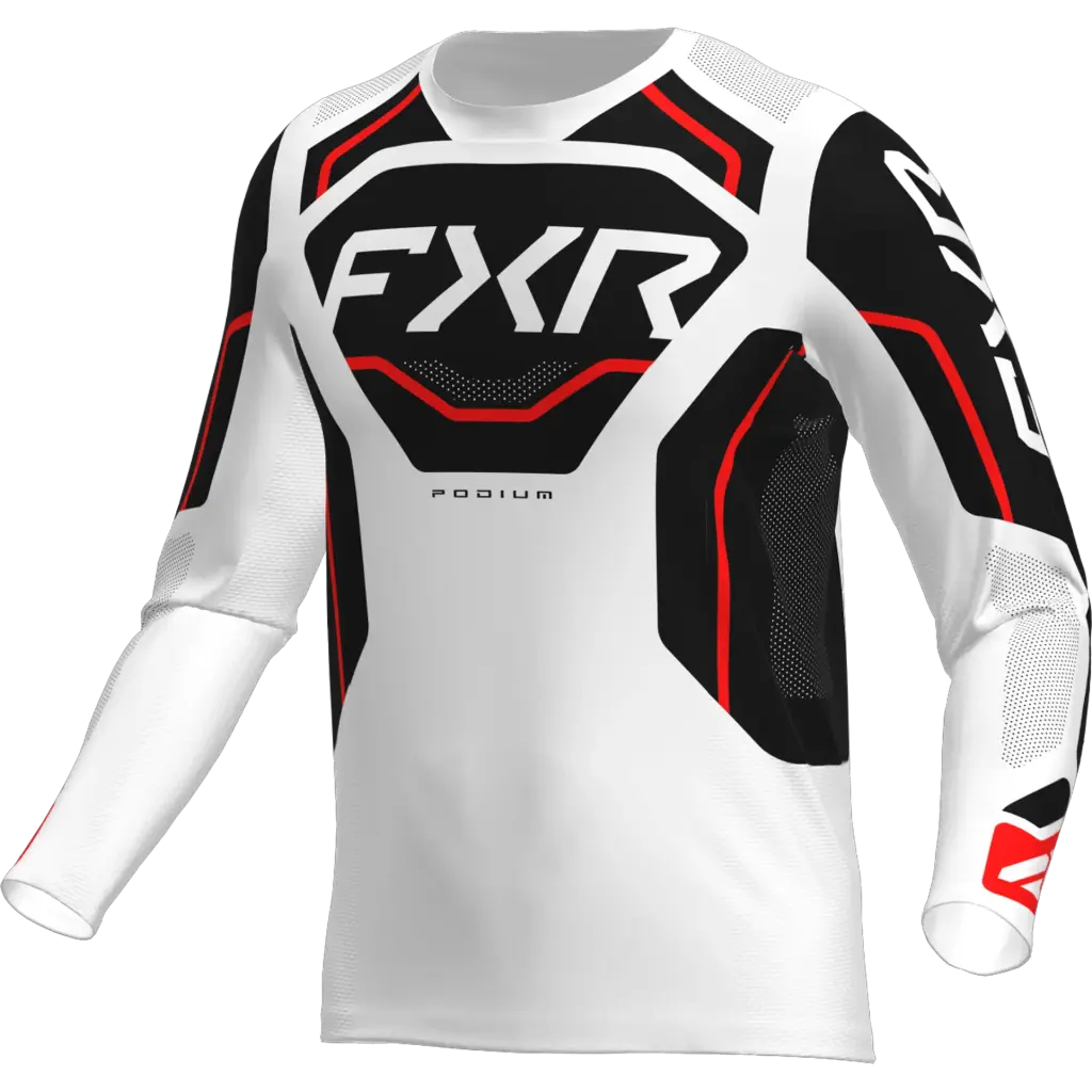 Podium Jersey Relay Blanco/Rojo