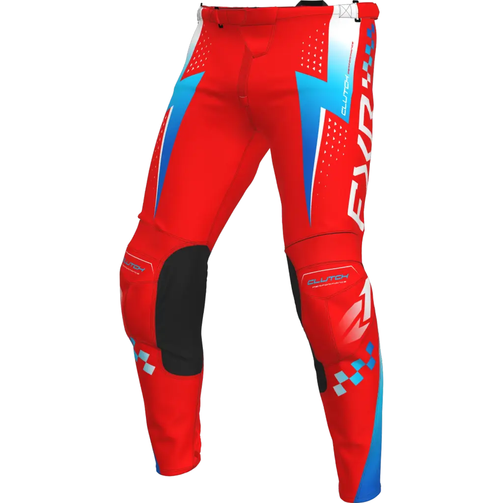 Clutch Pro Pants Red/Blue