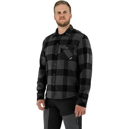 Camisa Timber Flannel Shirt Charcoal/Black