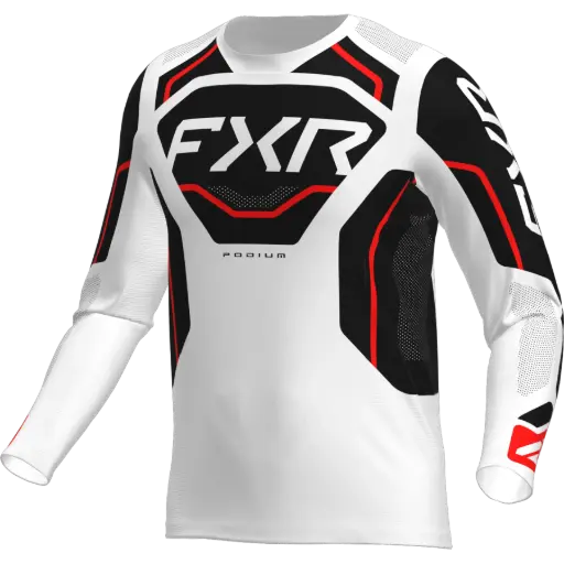 Podium Jersey Relay Blanco/Rojo