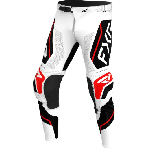 Podium Relay Pants Blanco/Rojo