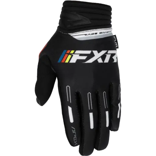 Guantes Apex Black White