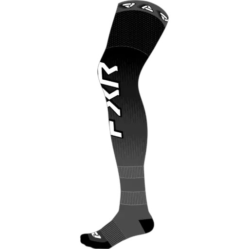 Medias Riding Sock Black White